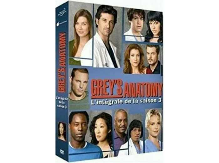 Dvd Grey's Anatomy : L'intégrale saison 3 - Coffret 7 DVD