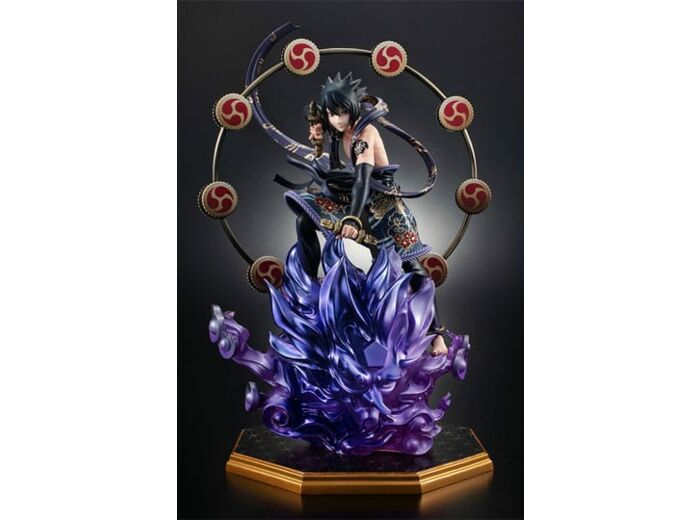 Megahouse Naruto Shippuden Statuette PVC Precious G.E.M. Series Sasuke Uchiha Thunder God 28 cm