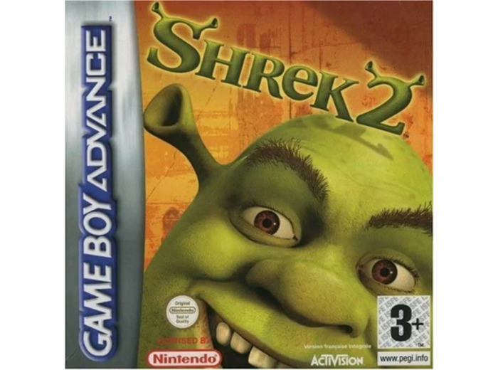 Jeu GBA Shrek 2