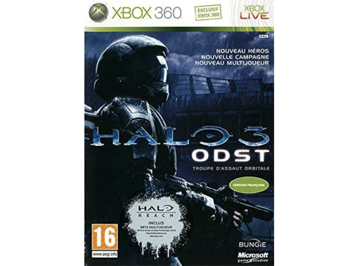 Jeu XBox 360 Halo 3 : ODST & beta halo reach