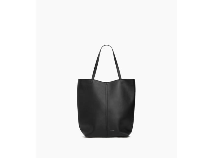 Sac cabas moyen modèle Hortense en cuir grainé double face