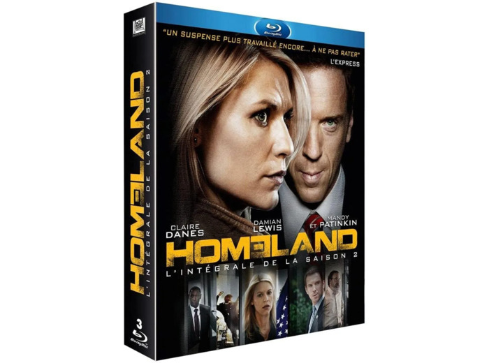 Blu-Ray Coffret homeland, saison 2