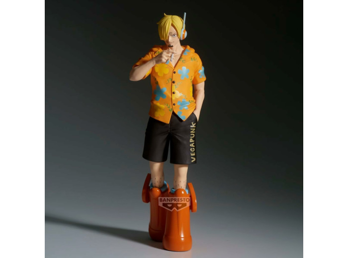 [figurine] ONE PIECE  THE SHUKKO FIGURE SANJI Ver. EGGHEAD
