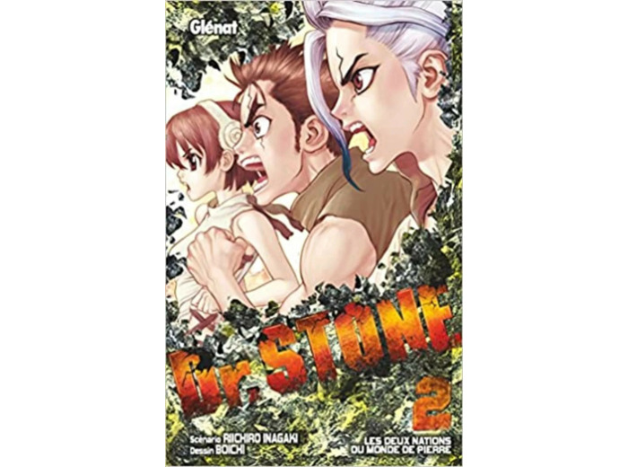 Livre Dr. Stone - Tome 02: Les deux nations du monde de pierre