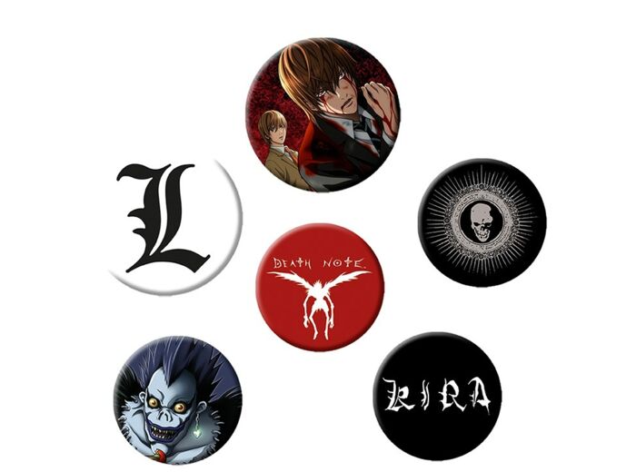 Death Note Mix Lot de badges