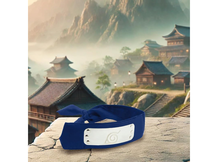 [ABYSTYLE] Naruto Shippuden - Bandeau Bleu Taille Adulte - Konoha