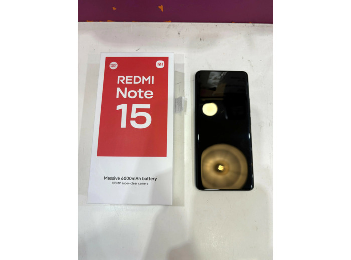 Smartphone Xiaomi Redmi Note 15 128go