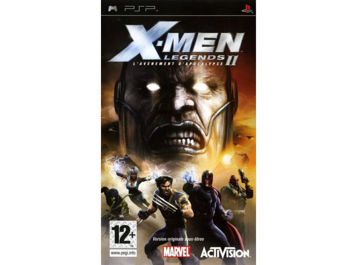 Jeu PSP X - men legends 2 - L'avènement d'apocalypse