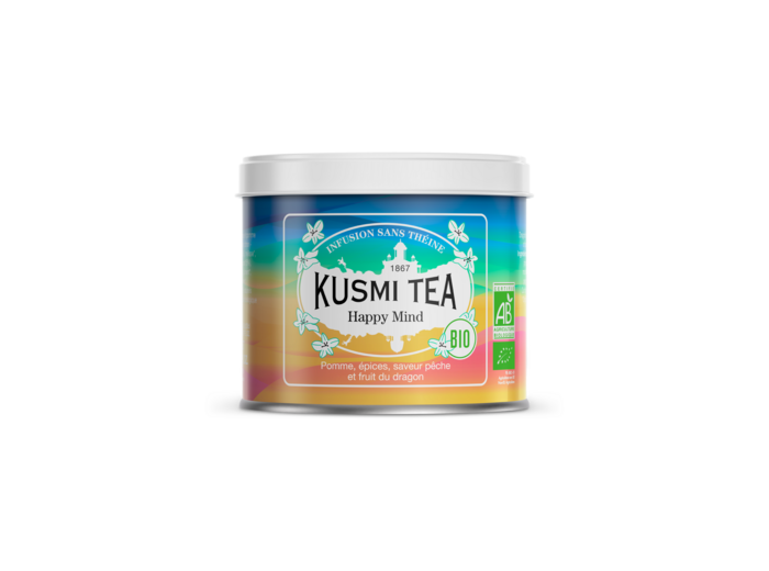 Infusions & Déthéinés Happy Mind Bio - Boîte métal 100g