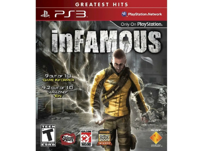 Jeu Ps3 Infamous Vidéo Ps3" Playstation 3