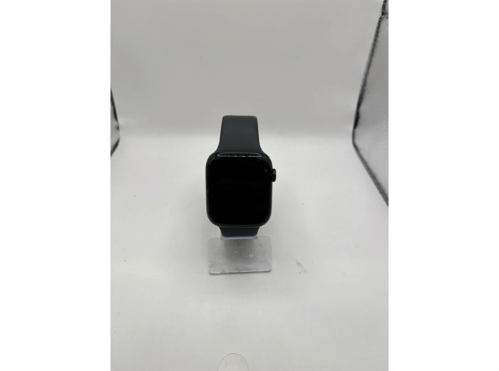 Apple Watch Series 7 (GPS) - Boitier 45 mm Aluminium Noir Minuit avec Bracelet Sport Noir Minuit