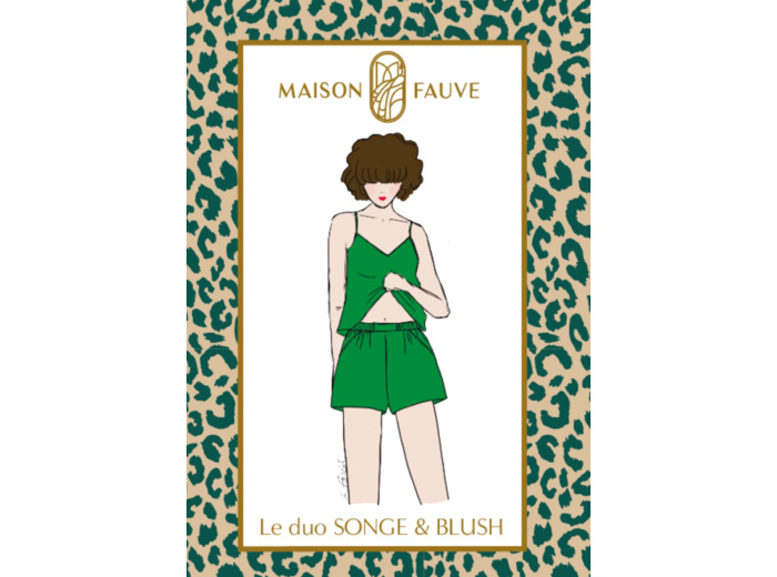 Maison Fauve – Patron Femme Duo Pyjama "Songe et Blush" du 34 au 52