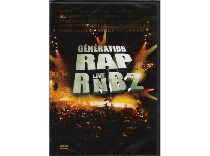 Dvd Generation Rap Rnb2 Live ,volume 2