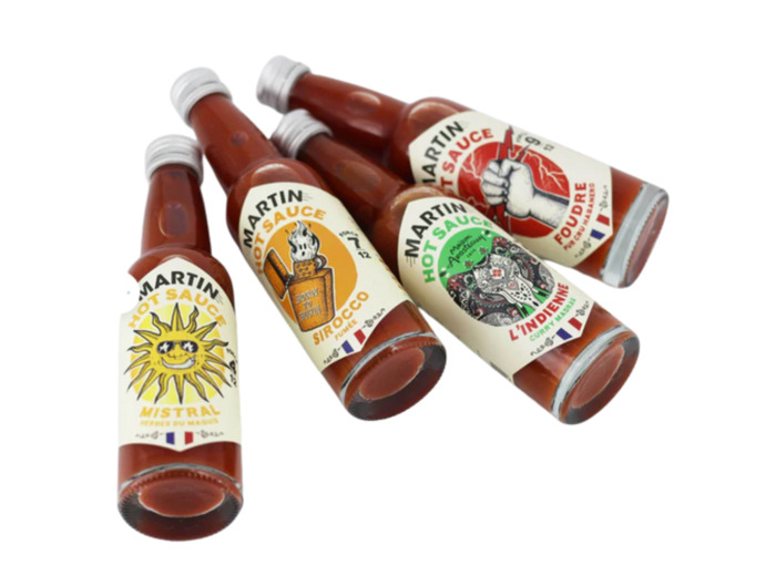 Coffret de 4 sauces Martin au choix