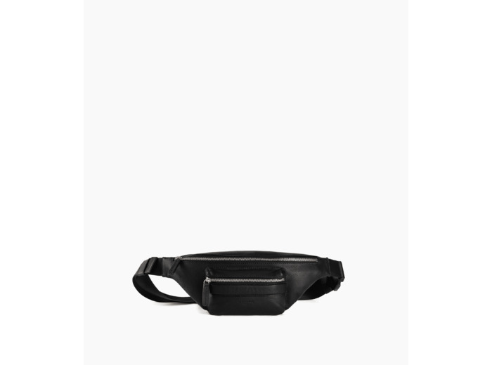 Sac banane Charles en cuir grainé