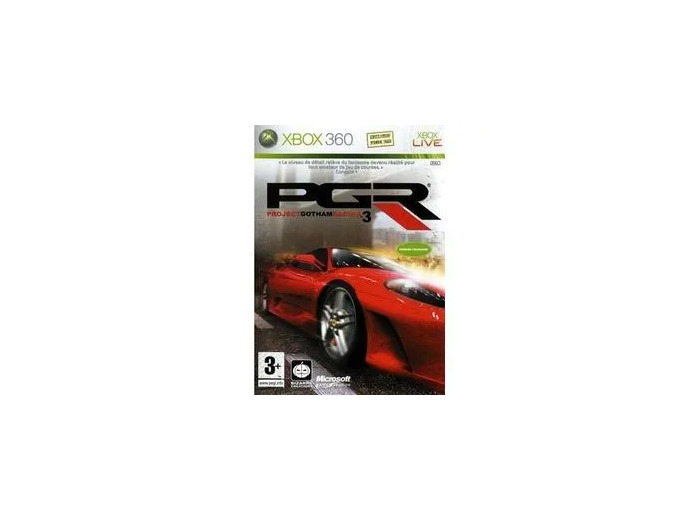 Jeu XBox 360 Projet Gotham Racing 3