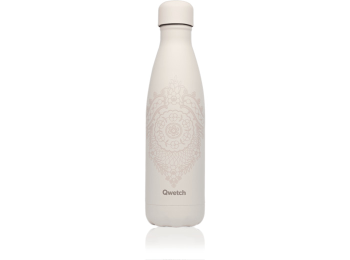 QWETCH Bouteille Isotherme 50Cl Albertine blanche