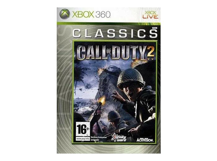 Jeu Xbox 360 Call Od Duty 2  Edition Classics
