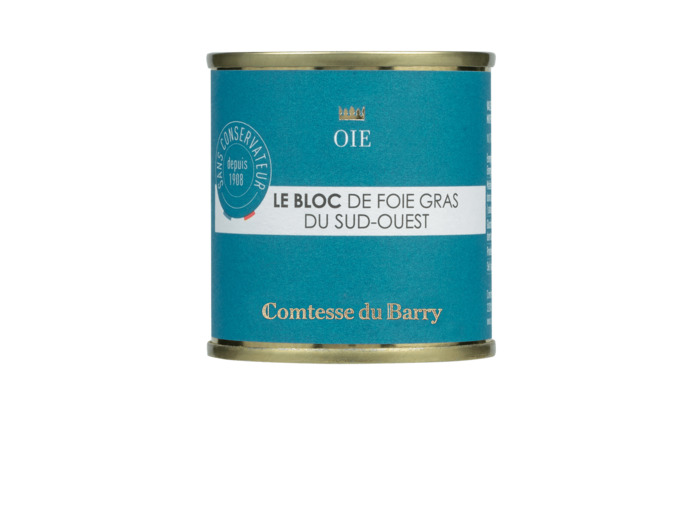 BLOC FOIE GRAS D'OIE DU SUD OUEST 100 gr