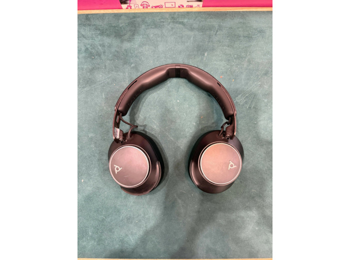 Micro - casque sans fil Poly Voyager Voyager Surround 80 UC Bluetooth Noir + adaptateur USB - C et USB - A