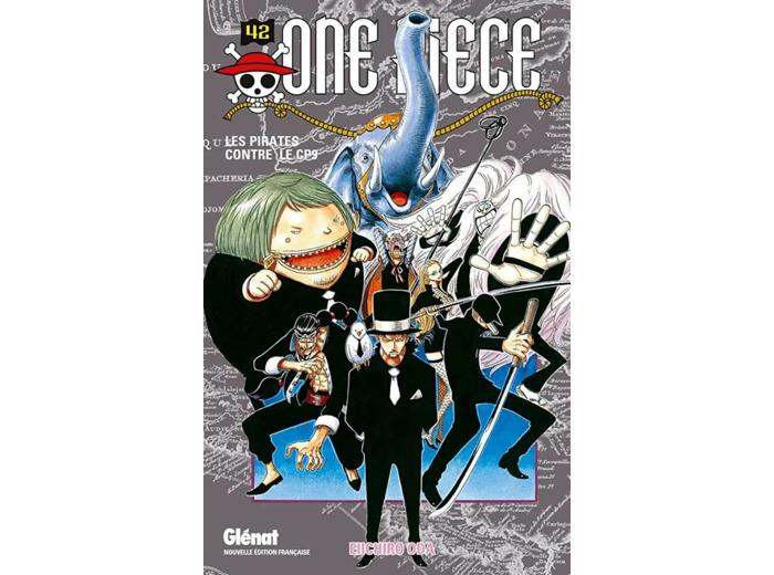 Livre One Piece Tome 42 les Pirates Contre le Cp9