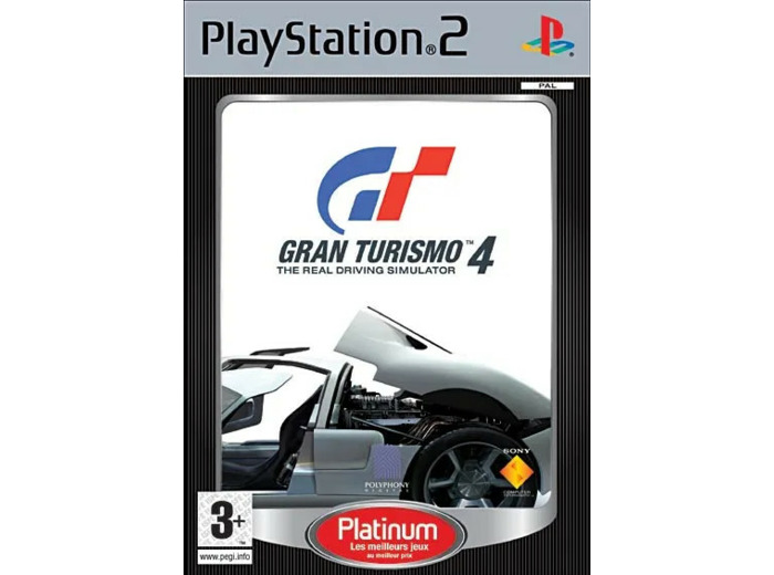 Jeu PS2 Gran Turismo 4 Platinum