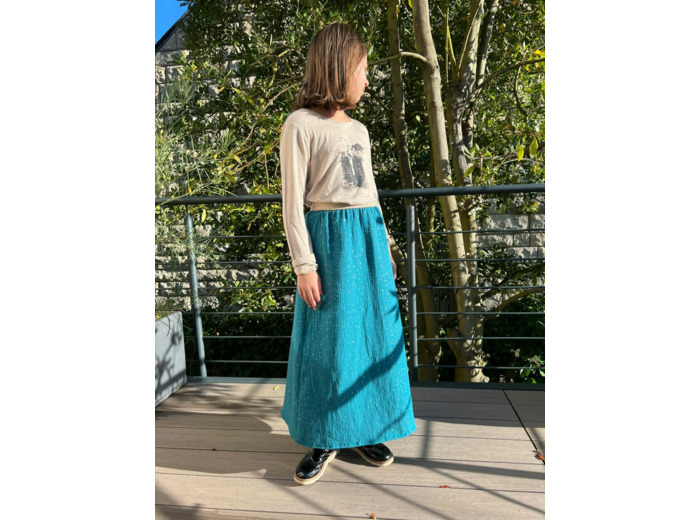 L'enfant Roi – Patron Enfant Jupe Longue "Circée" de 6 ans à 16 ans