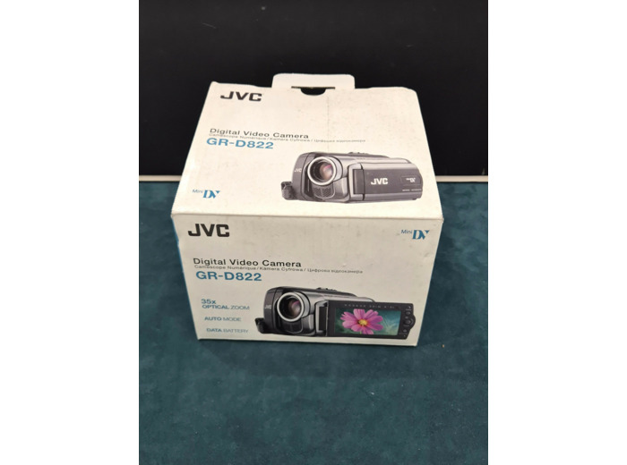 JVC GR - D822EX - Caméscope - 800 KP - 35x zoom optique - Konica Minolta - Mini DV