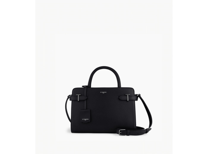 Sac à main moyen modèle Emilie en cuir grainé