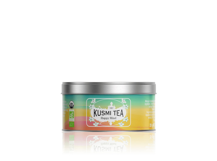 Infusions & Déthéinés Happy Mind bio - Boîte métal 20gr