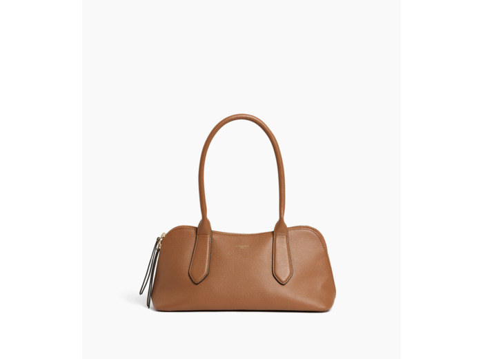 Sac bowling Apolline en cuir grainé