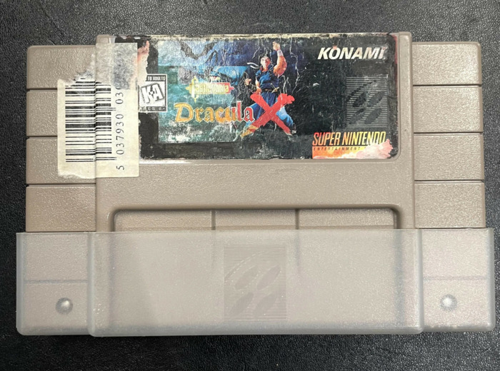 Jeu Snes Castlevania Vampire's Kiss