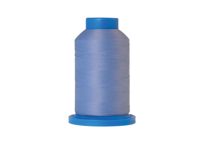 Mettler – Fil Mousse Seraflock Coloris Bleu Clair (1000 m)