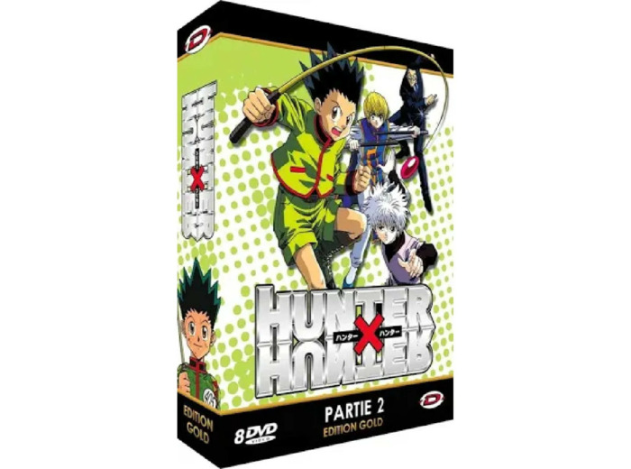Dvd Hunter X Hunter - Partie 2 + OAVs - Edition Gold (8 DVD + Livret)