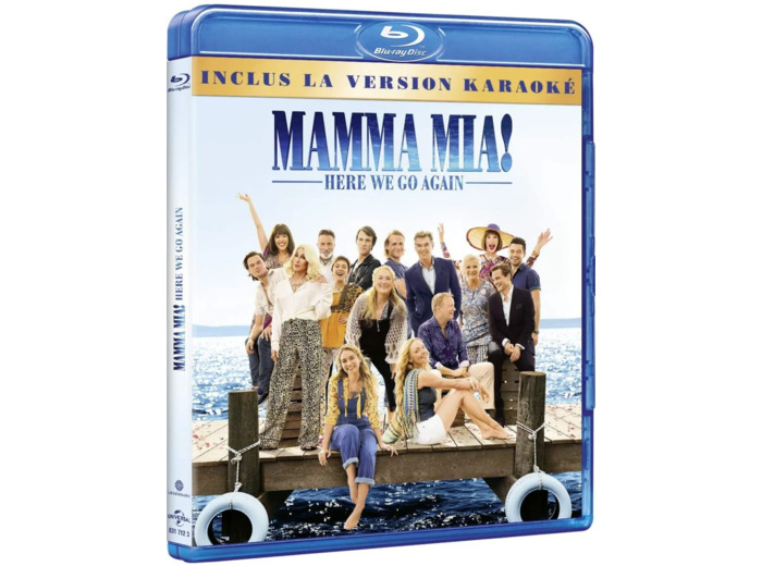 Blu-Ray Mamma Mia ! Here We Go Again