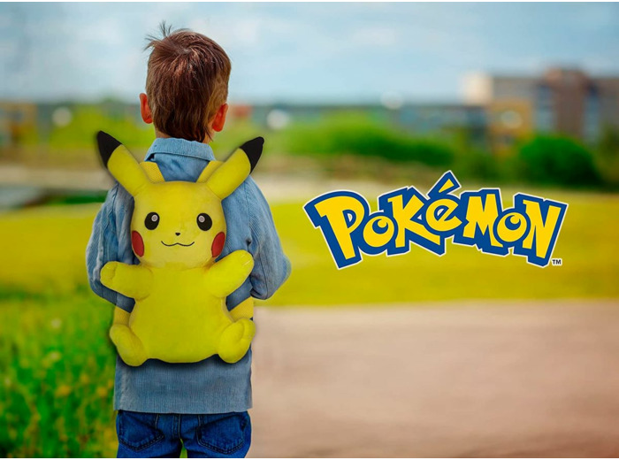 Pokemon- Sac à Dos Peluche,