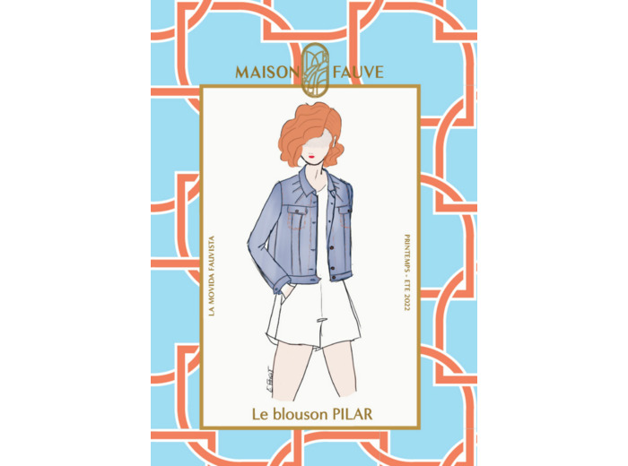 Maison Fauve - Patron Femme Blouson Pilar du 34 au 52