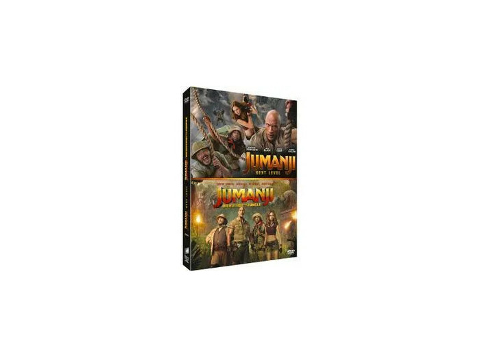 Dvd Jumanji : Bienvenue dans la jungle + Next Level