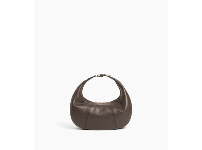 Petit sac hobo Juliette en cuir grainé