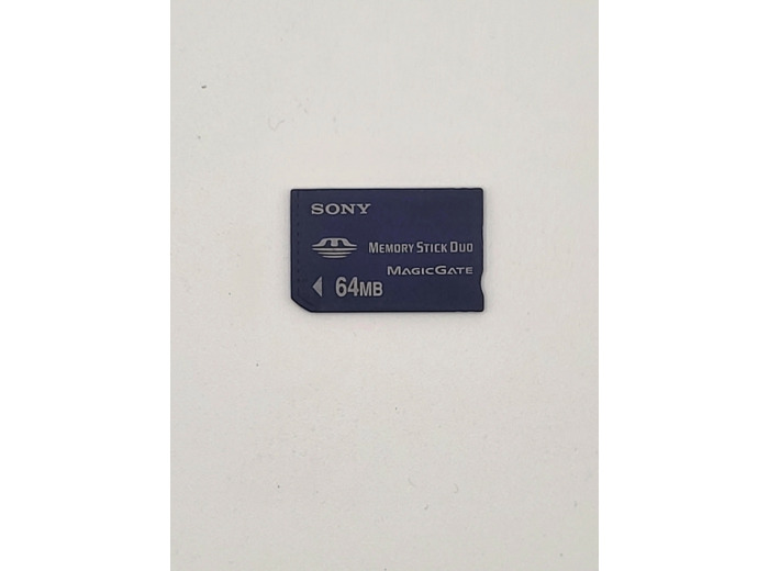 Carte SanDisk 64Mb Memory Stick Pro Duo (SDMSPDS-64-A99)