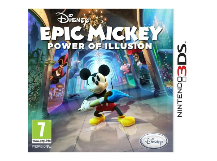 3ds Epic Mickey Power Of Illusion