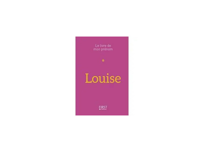 Livre Louise