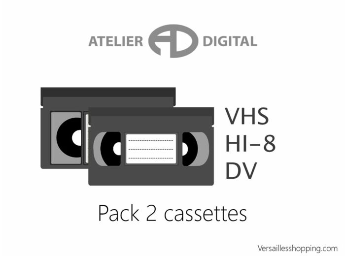 Cassette Vidéo 2 unités