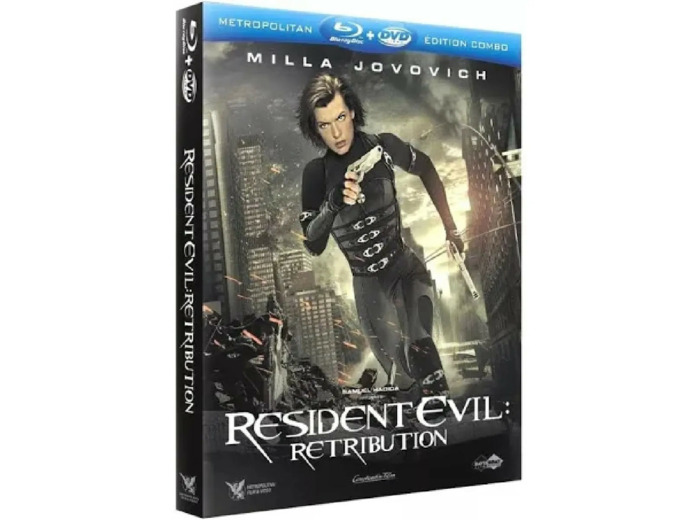 BLU-RAY RESIDENT EVIL RETRIBUTION