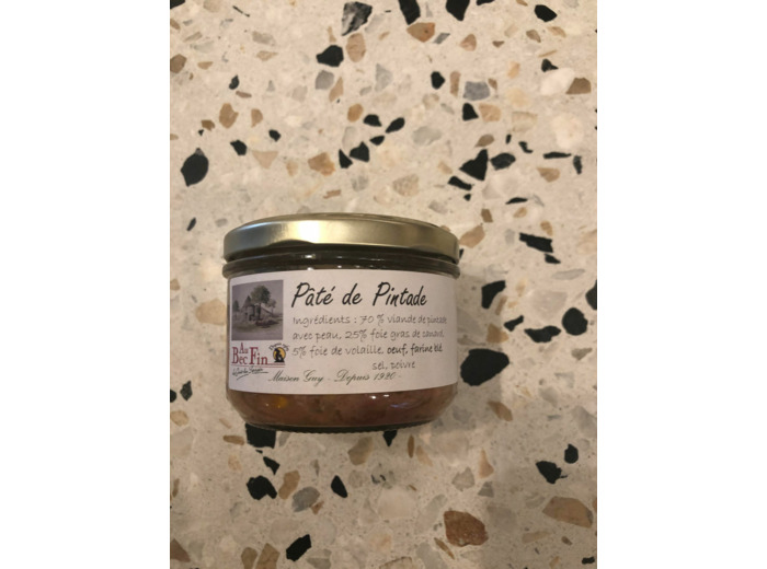 Pâté de pintade au foie gras 180 g