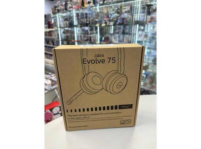 Micro-casque Bluetooth Jabra Evolve 75 Noir