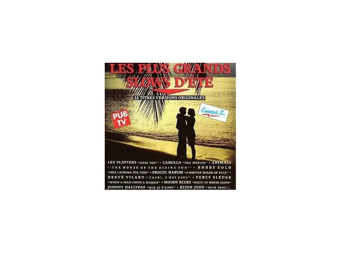 Cd Various - Les Plus Grands Slows D'Eté (1989)