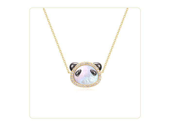 Collier Panda Diamant