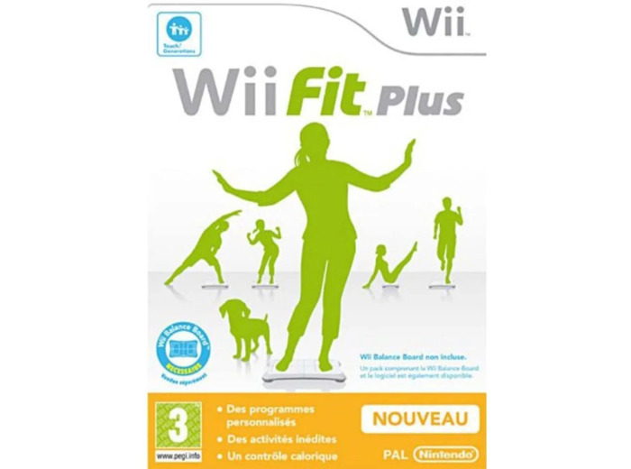 Jeu WII Wii Fit Plus (jeu seul)