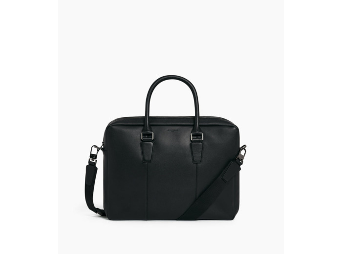 Porte documents 14" Marceau en cuir grainé petit modèle